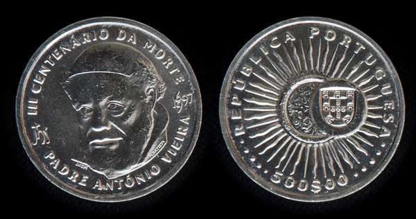 500 Escudos (III Centenary of the Death of Father António Vieira)