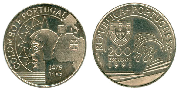 200 Escudos (Colombo and Portugal)