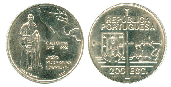 200 Escudos (Discovering California)