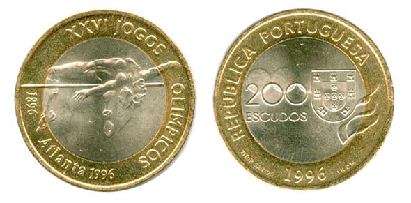 200 Escudos (XXVI Olympic Games - Atlanta 96)