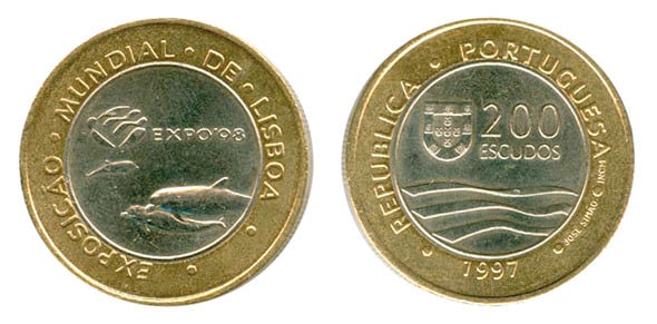 200 Escudos (Expo 98 - Golfinhos)