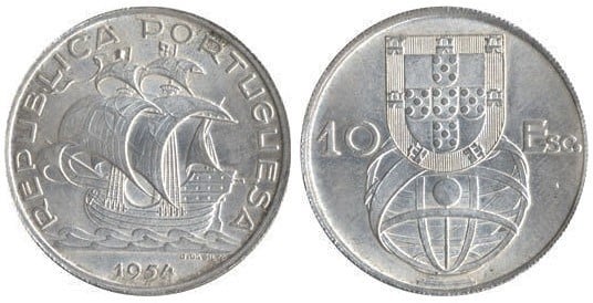 10 escudos