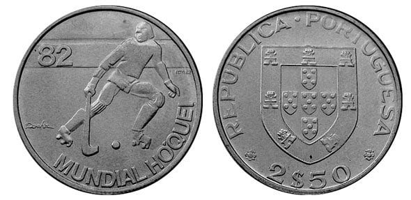 2,50 escudos (1982 Roller Hockey World Cup)