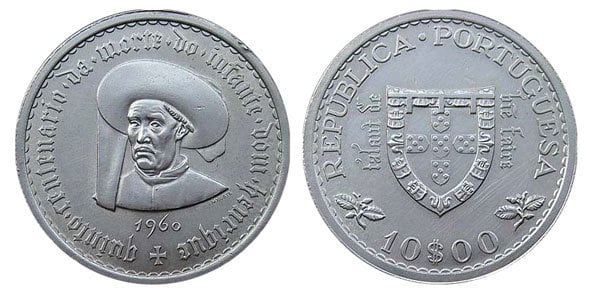 10 escudos (5th Centenary of the Death of Infante Don Enrique)