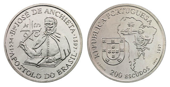 200 escudos (Blessed José de Anchieta 1534-1597)