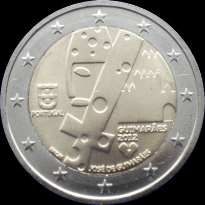 2 euro (Guimarães - European Capital of Culture)