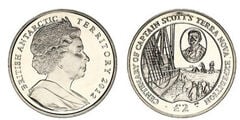 2 pounds (Centenary of Scott's expedition to Terra Nova)