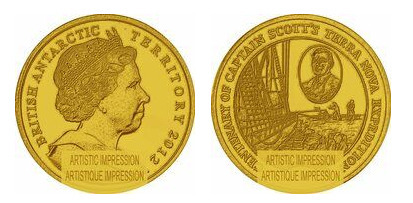 2 pounds (Centenary of Scott's expedition to Terra Nova)