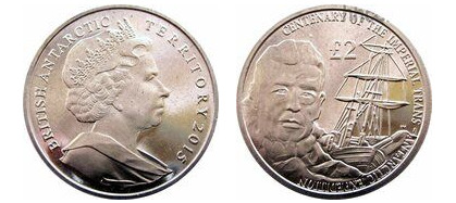 2 pounds (Centenary of the Imperial Trans-Antarctic Expedition)