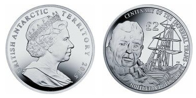 2 pounds (Centenary of the Imperial Trans-Antarctic Expedition)