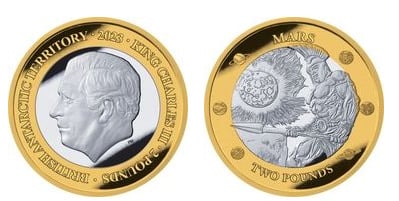 2 pounds (Mars Glacier)