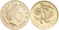 1 pound (Flora de Inglaterra - Rosa y Roble)