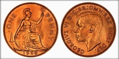 1 penny (George VI)
