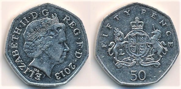 50 pence (100th Anniversary of the Birth of Christopher Ironside)