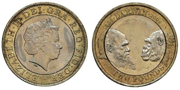 2 pounds (200th Anniversary of Charles Darwin's Birth)