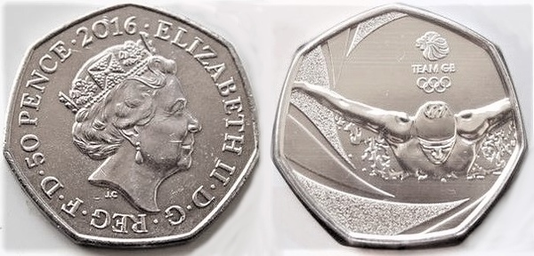 50 pence (GB Olympic Team)