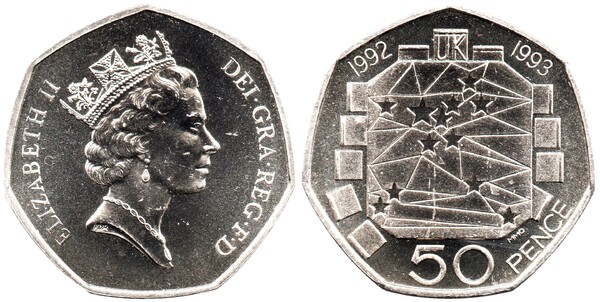 50 pence (British Presidency of the European Community 92-93)