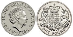 1 pound (Royal Arms)