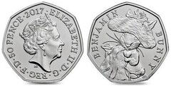 50 pence (Beatrix Potter - Benjamin Bunny)
