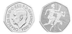 50 pence (Support to Team GB and Paralympics GB, Paris 2024)