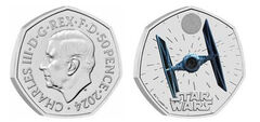 50 pence (TIE-Color Fighter)