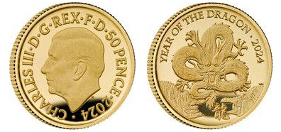 50 pence (Year of the Dragon)