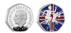 50 pence (Support to Team GB and Paralympics GB, Paris 2024)