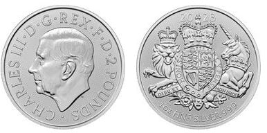 2 pounds (Royal Arms)