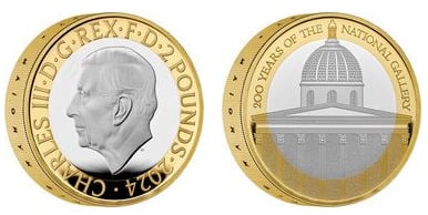 2 pounds (200th anniversary of the National Gallery)