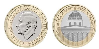 2 pounds (200th anniversary of the National Gallery)