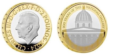 2 pounds (200th anniversary of the National Gallery)