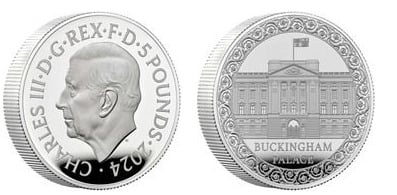 5 pounds (Buckingham Palace)