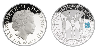 5 pounds (XXX London 2012 Olympic Games-Countdown from 0 years)