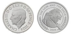 50 pence (The lion and the eagle)