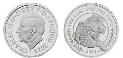 1 pound (The lion and the eagle)