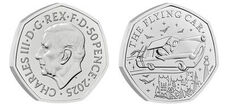 50 pence (The flying car)