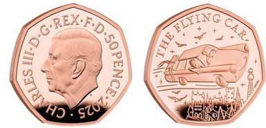 50 pence (The flying car)