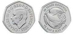 50 pence (End of World War II)