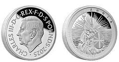 5 pounds (2 oz Britannia)
