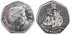 50 pence (JJ.OO. de Londres 2012-Paralímpicos-Boccia)