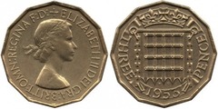 3 pence (Elizabeth II)