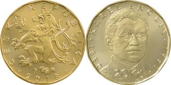 20 korun (Politician and Economist Karel Engliš (1880-1961))