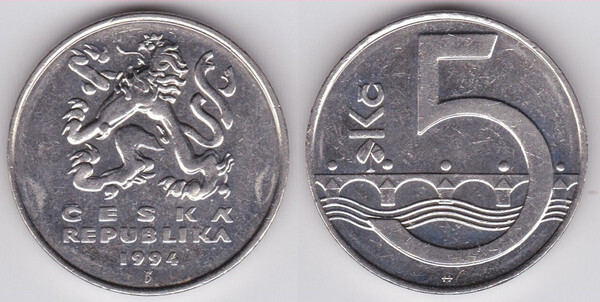 5 korun