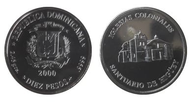 10 pesos (Santuario de Higüey)