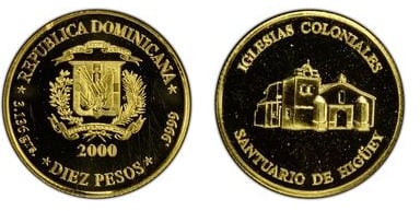 10 pesos (Santuario de Higüey)