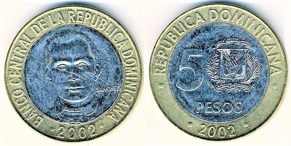 5 pesos