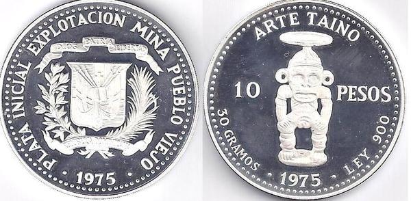 10 pesos (Taino Art)