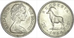 2½ shillings (25 cents)
