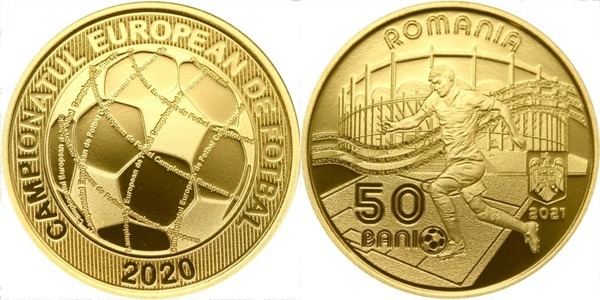 50 bani (European Football Championship - UEFA 2020)