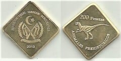 200 pesetas (Abelisaurus)